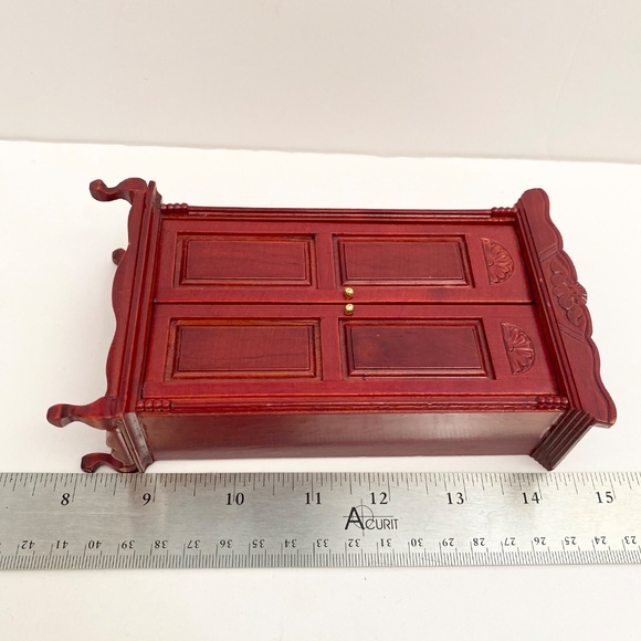 Miniature Dollhouse Wardrobe - Picture 6 of 11